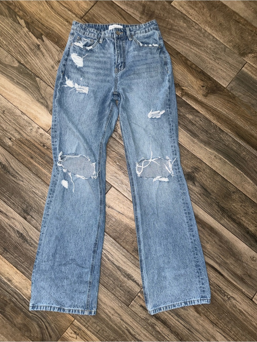 Flying Monkey Distressed Women's Jeans